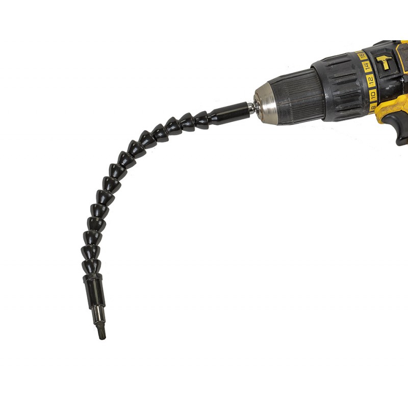 1/4" Flexibler Bithalter Bit Erweiterung für Akkuschrauber Adapter Verlängerung 