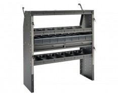 Fahrzeugeinrichtung Transporter - Einbauschrank für Lieferwagen - Kastenwagen 113 x 33 x 117 cm.