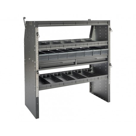 Fahrzeugeinrichtung Transporter - Einbauschrank für Lieferwagen - Kastenwagen 113 x 45 x 117 cm