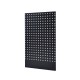 Werkstatt Set mit Hartholzplatte, Lochwand Mattschwarz, 3 x Hängeschrank - 11 Schubladen - 264 x 46 x 94,6 cm