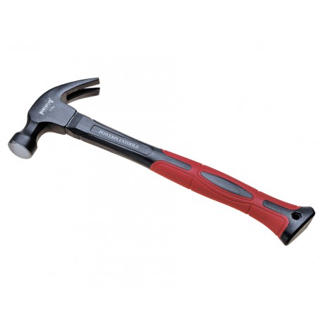 Profi Klauenhammer 500 g mit rutschfestem Fiberglasstiel.