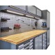 Werkzeuglochwand grau 60 x 90 cm – Lochwand Elite Line– Stahl – Powerplustools