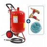 Mobiles Soda Sandstrahlgerät - Strahlkessel 75,5 Liter 