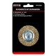 Scheiben-Drahtbürste 63 mm. mit 6 mm. Schaft