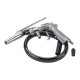 Universal Strahlpistole mit Ansaugschlauch für Eimer inkl. 2 Stahldüsen - Sandstrahlpistole mit Ansaugschlauch